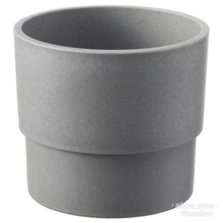 IKEA NYPON Plant Pot  in outdoor  Grey Pasu Bunga  6 9cm 