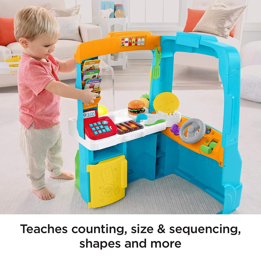 fisher price laugh n learn food truck