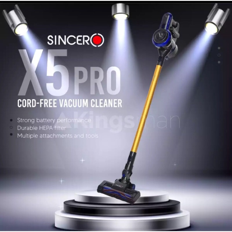 sincero vacuum cordless