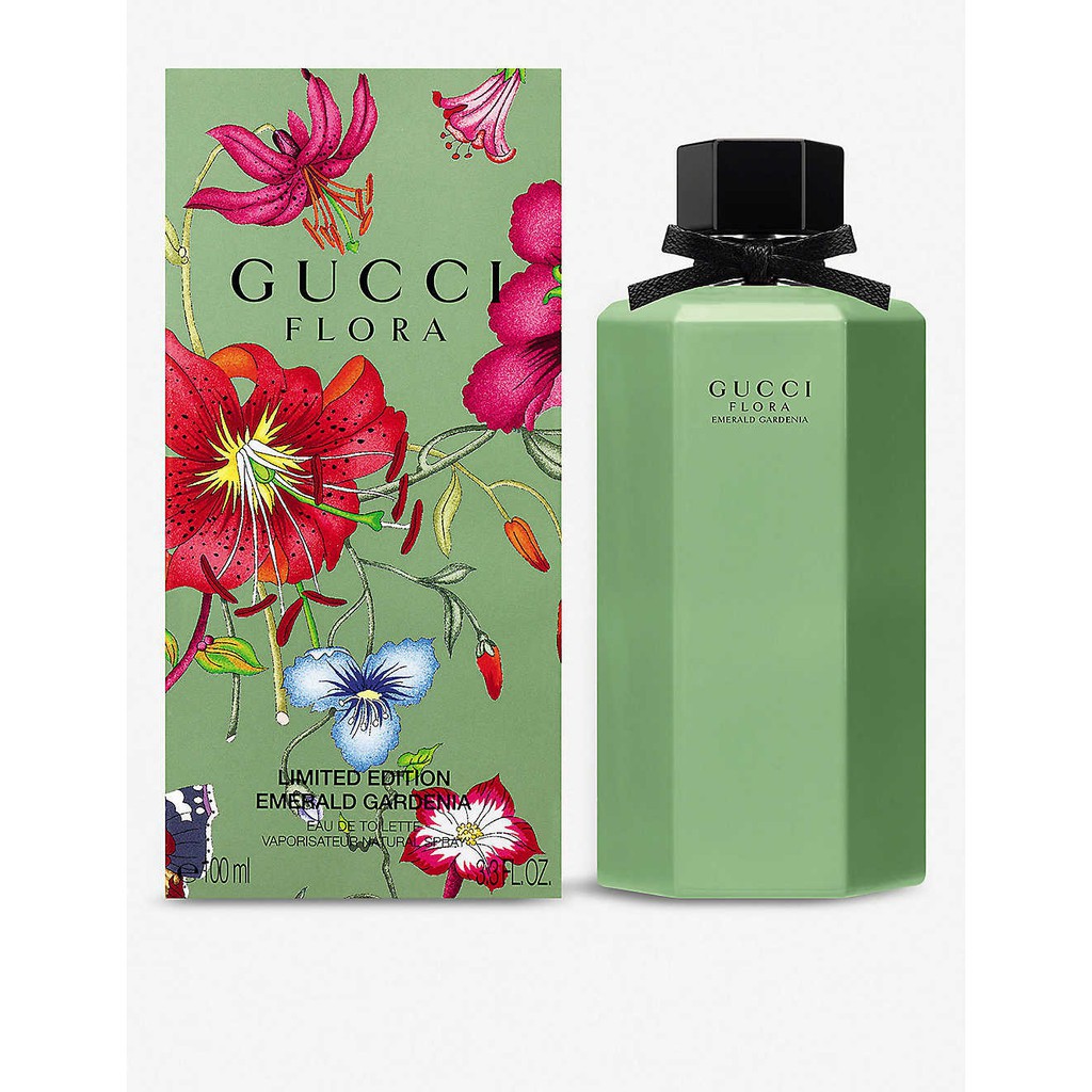 Gucci Flora Emerald Gardenia Limited Edition Perfume for Women 100ml (Green)  | Shopee Malaysia