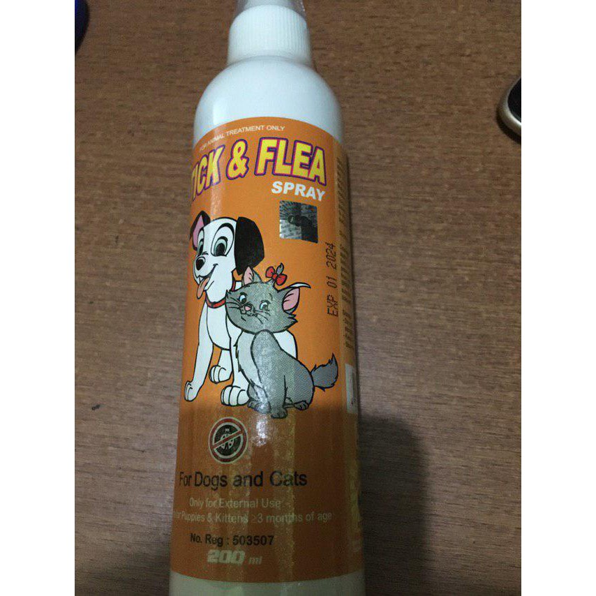 Tick & Flea 200Ml Dog And Cat Flea Medication Shopee Malaysia