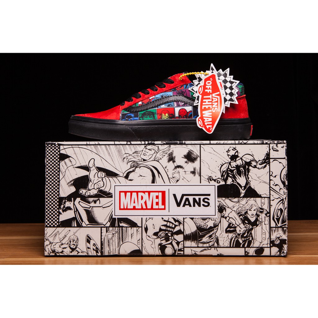 spiderman vans mens