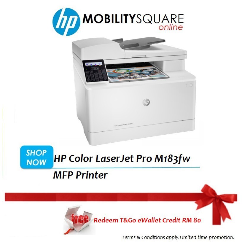 HP Color LaserJet MFP M183fw Shopee Malaysia