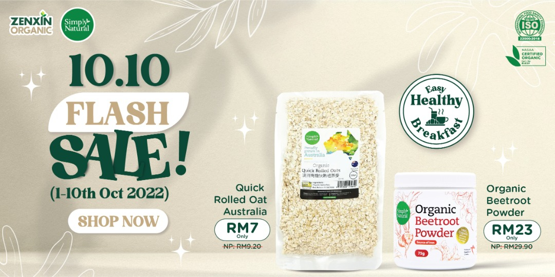 Zenxin Organic Food Sdn Bhd, Online Shop | Shopee Malaysia