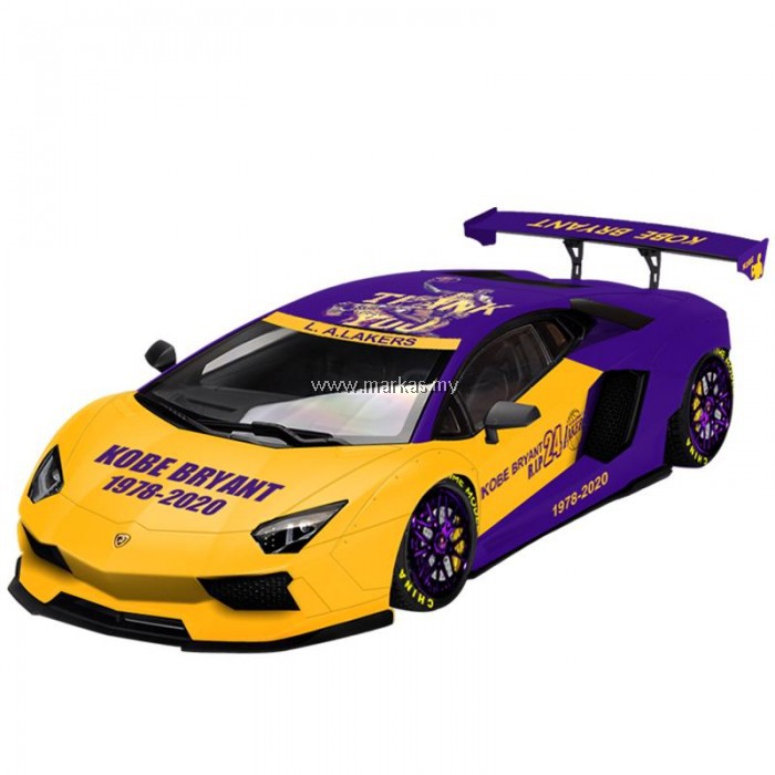 TIME MODEL 1/64 LAMBORGHINI AVENTADOR LP700-4  KOBE BRYANT 1978-2020 |  Shopee Malaysia