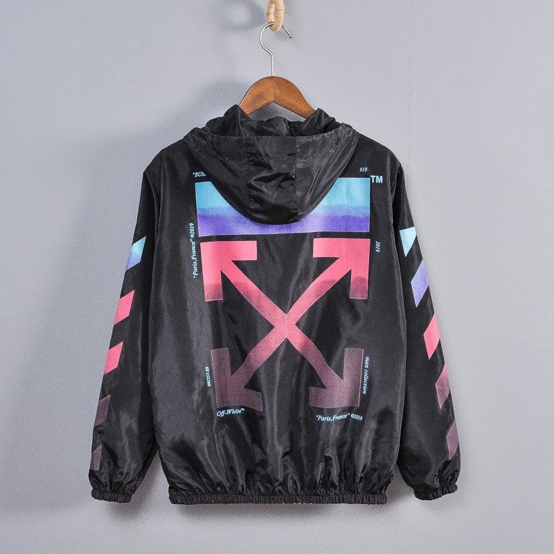 Off-White Windbreaker Jacket オフホワイト XS WEB限定