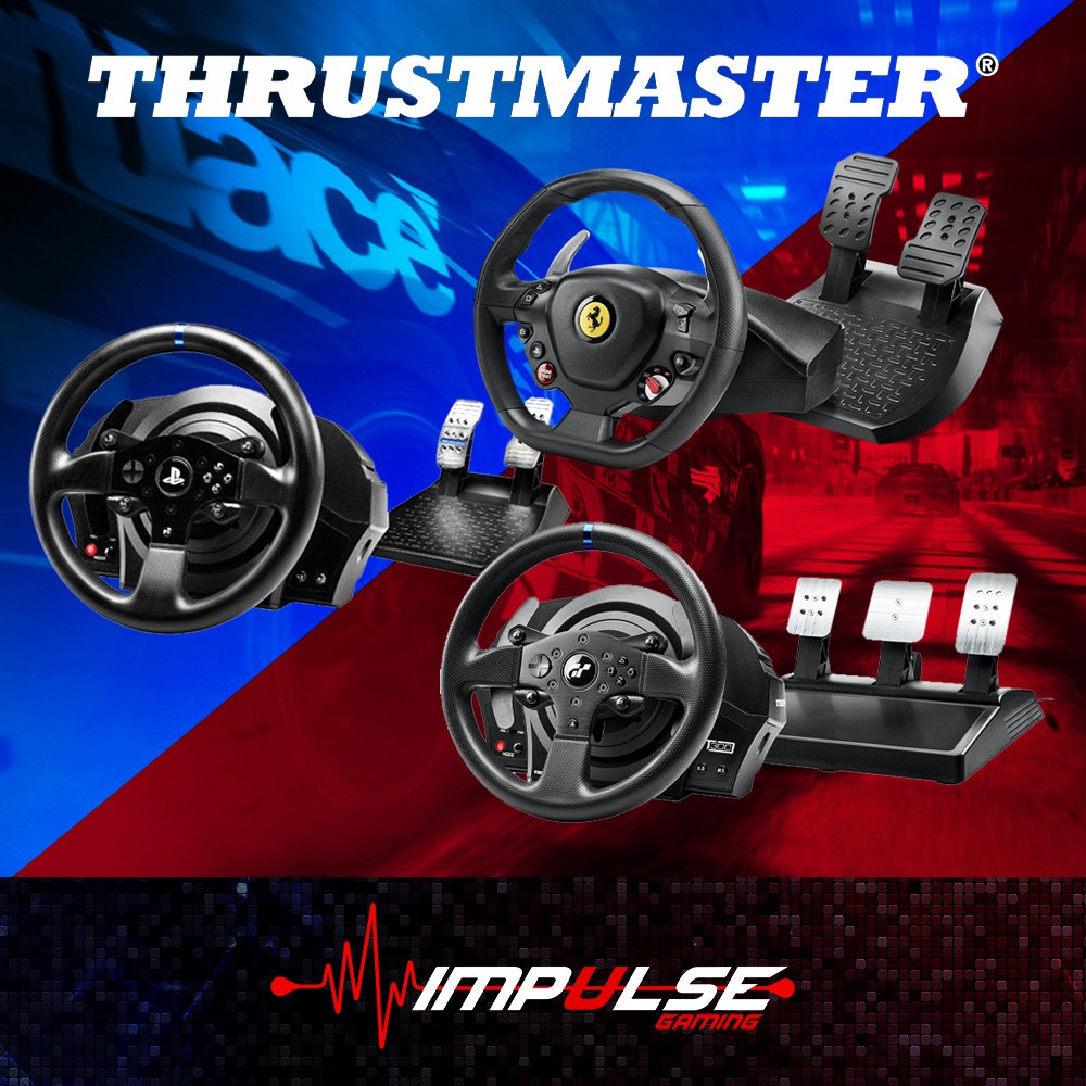  READY STOCK Thrustmaster T300RS T300RS GT Edition T80 Ferrari 488 