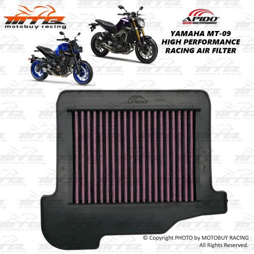 YAMAHA MT-09 HIGH PERFORMANCE RACING AIR FILTER (APIDO) | Shopee Malaysia