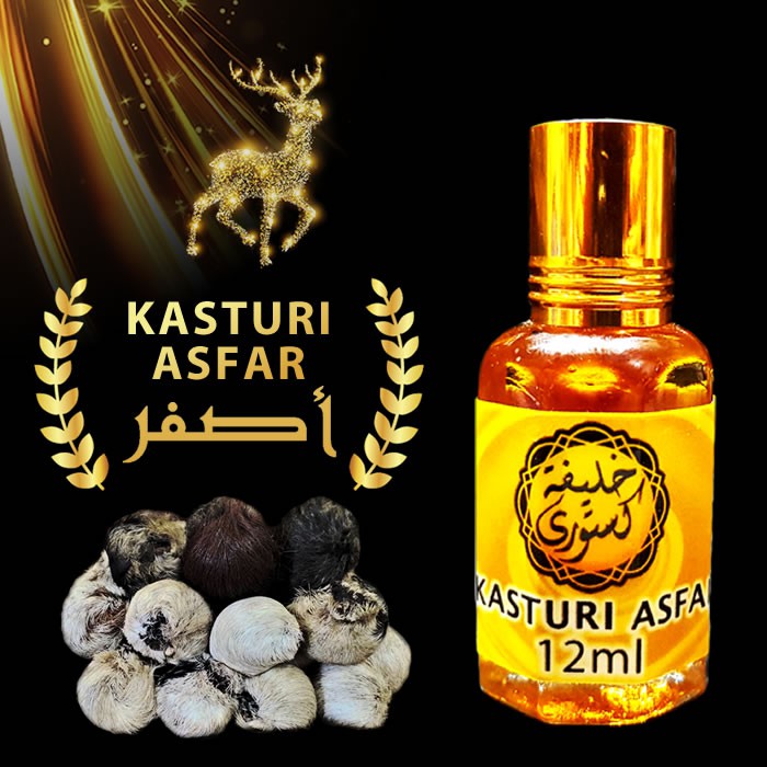 Pati Wangian Kasturi Kijang ASFAR 12ml Genuine Musk Deer 