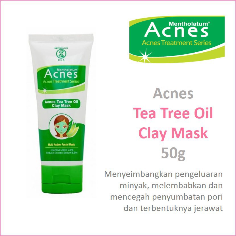 Acnes Face Mask Acnes Tea Tree Oil Clay Mask 50 Ml Acnes Masker Wajah Acnes Tea Tree Oil Clay Mask 50 Ml Malaysia