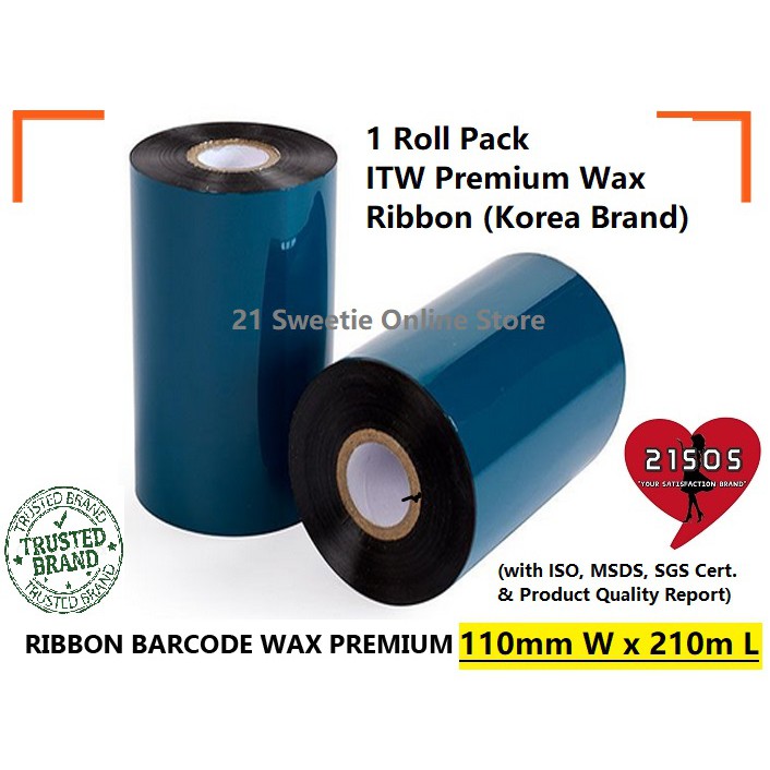 barcode ribbon roll