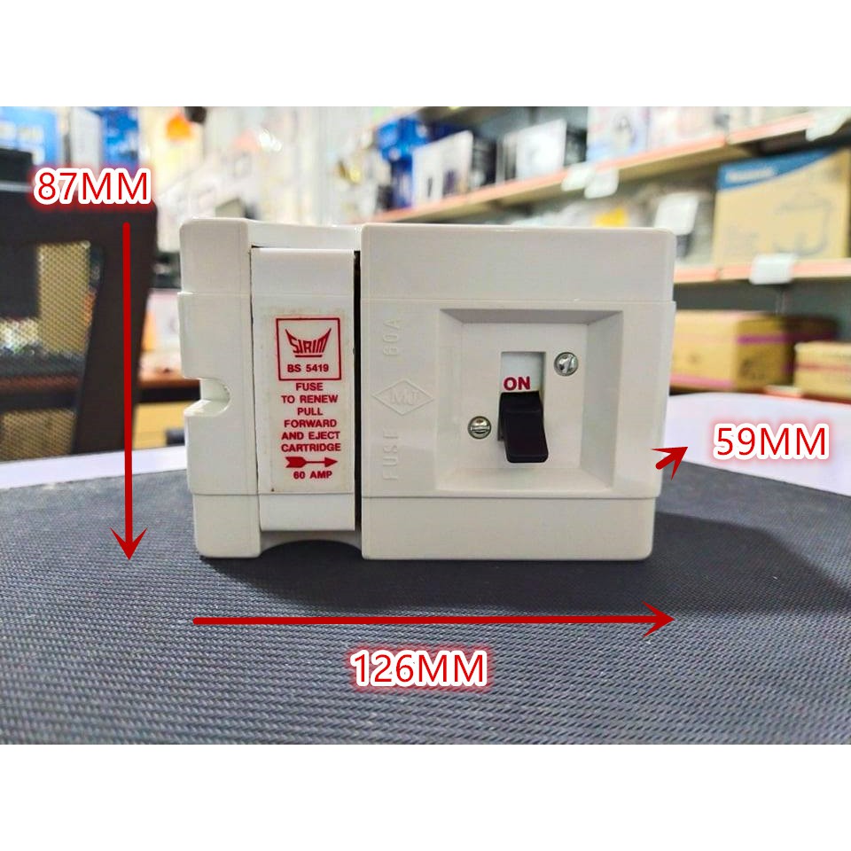 DB BOX MAIN SWITCH ELECTRICAL ELCB MCB KOTAK SUIS ELEKTRIK old type electric box main mcb elcb