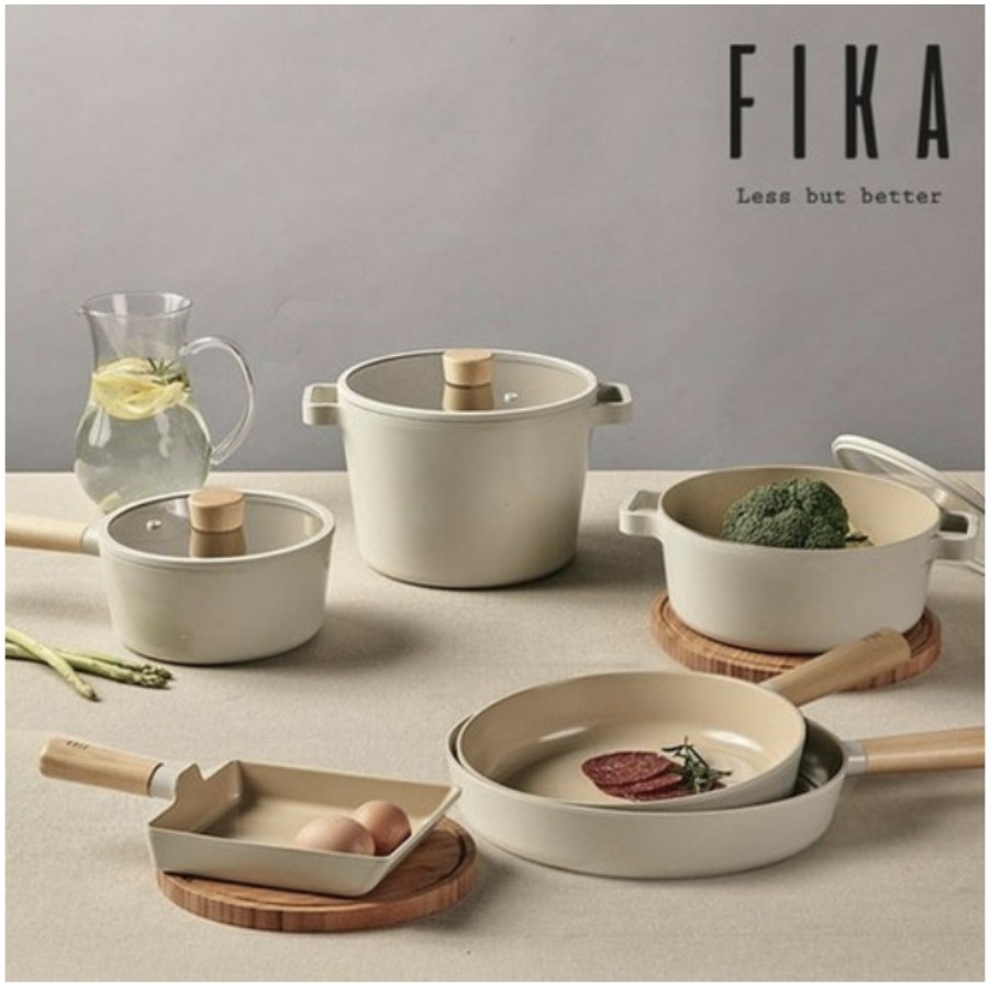Neoflam] 💝 Trendy minimalist cookware 💝 Fika Cookware 20 set ...
