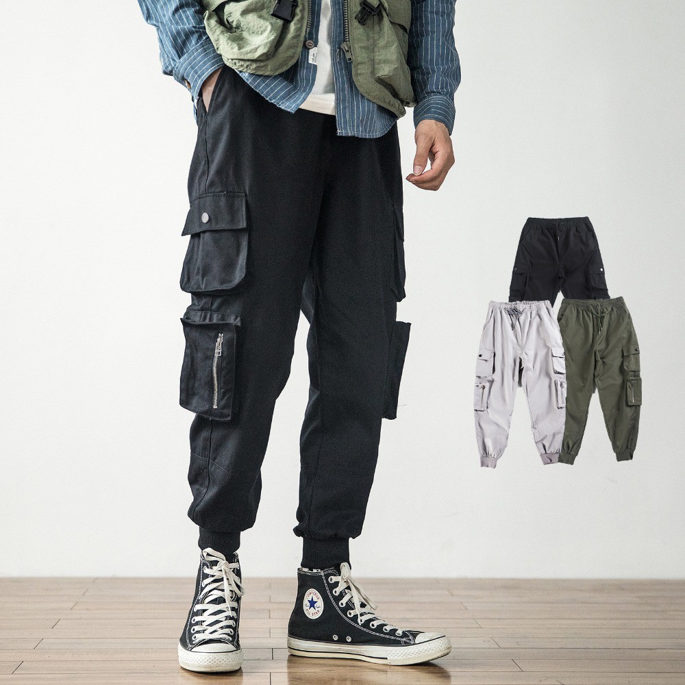 army green jogger pants