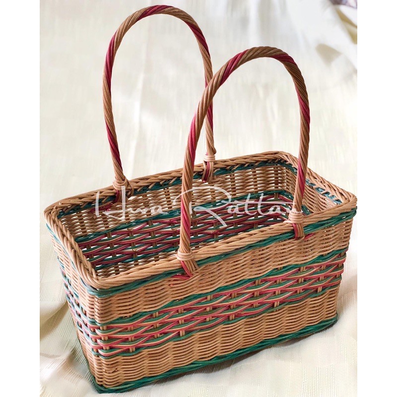 Rattan storage basket / Bakul anyaman rotan | Shopee Malaysia