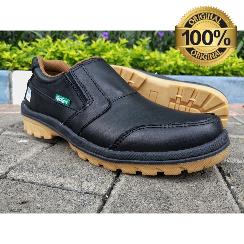 Men S Casual Kickers Shoes Cowhide Affordable Prices Shopee Malaysia