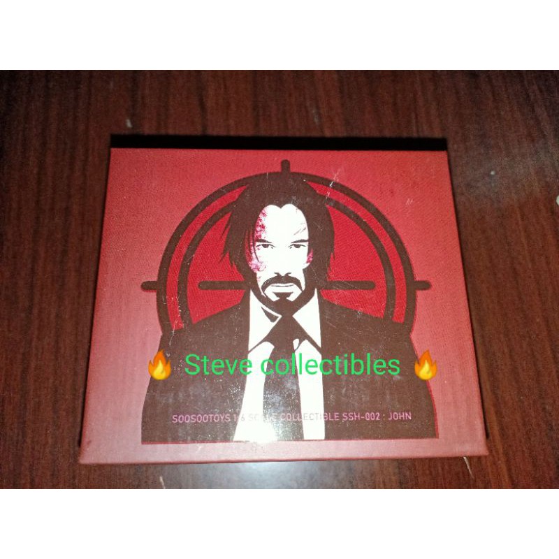 Back Oder Soosootoys 1 6 Scale John Wick Head Sculpt Shopee Malaysia