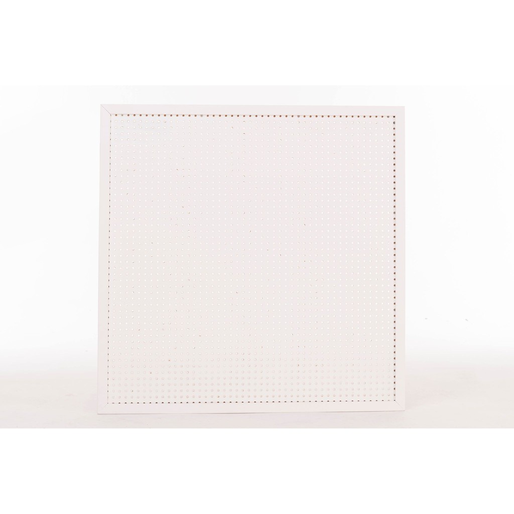 Pegboard White 24" x 24" with Frame Border Shopee Malaysia