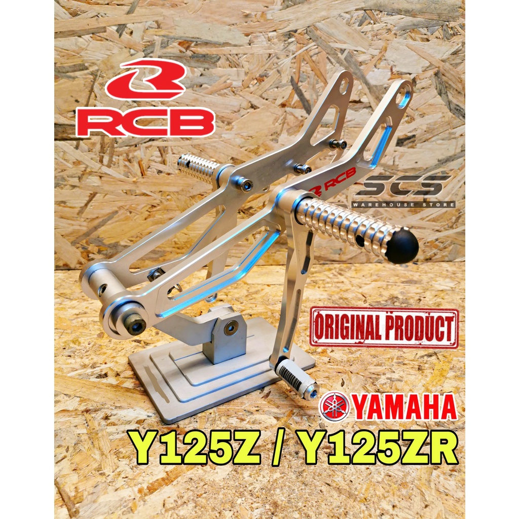 RCB SL Single Racing Footrest YAMAHA Y125ZR Y125Z Tapak Kaki Pijak 125Z Accessories Motor