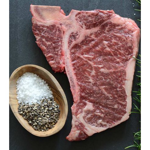 Premium Australia Beef T-Bone Steak 1Kg. 3pc. Frozen Tbone T.Bone T Bone Slice Steak Frozen