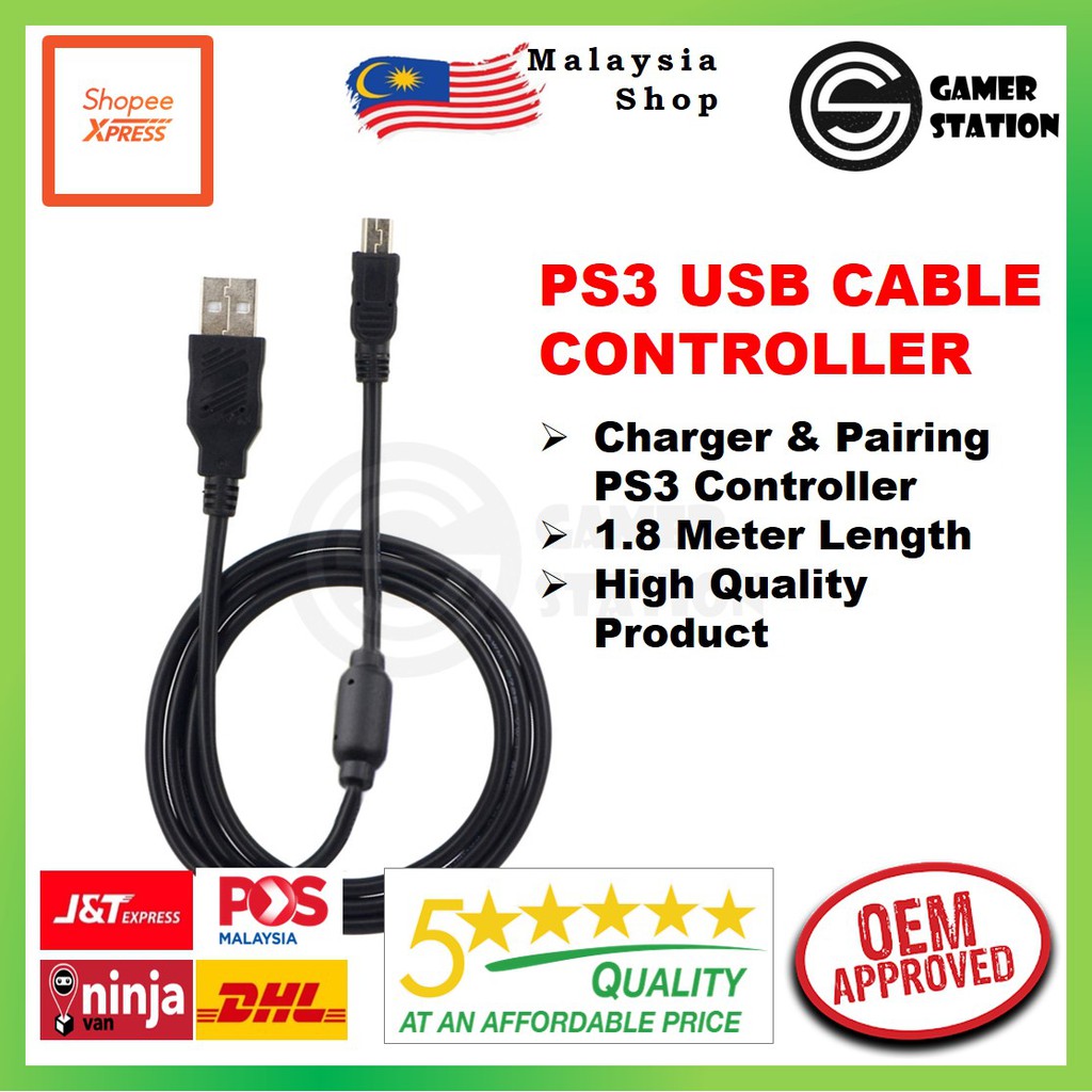 ps3 controller usb cable