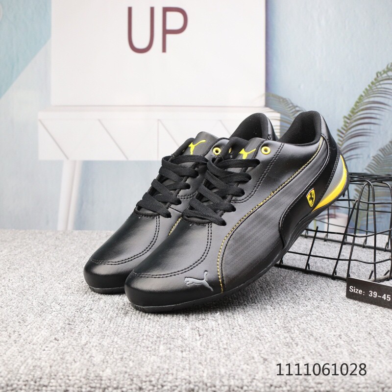 ferrari shoes black