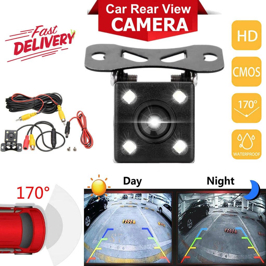 Car Reverse Camera 4led Rear View Camera Axia Myvi Saga Vvt Blm Flx Persona Bezza Iriz Aruz Viva Kenari Kelisa Alza Wira