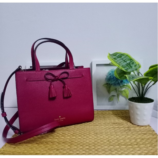 Original Kate Spade Hayes Small Satchel | Shopee Malaysia