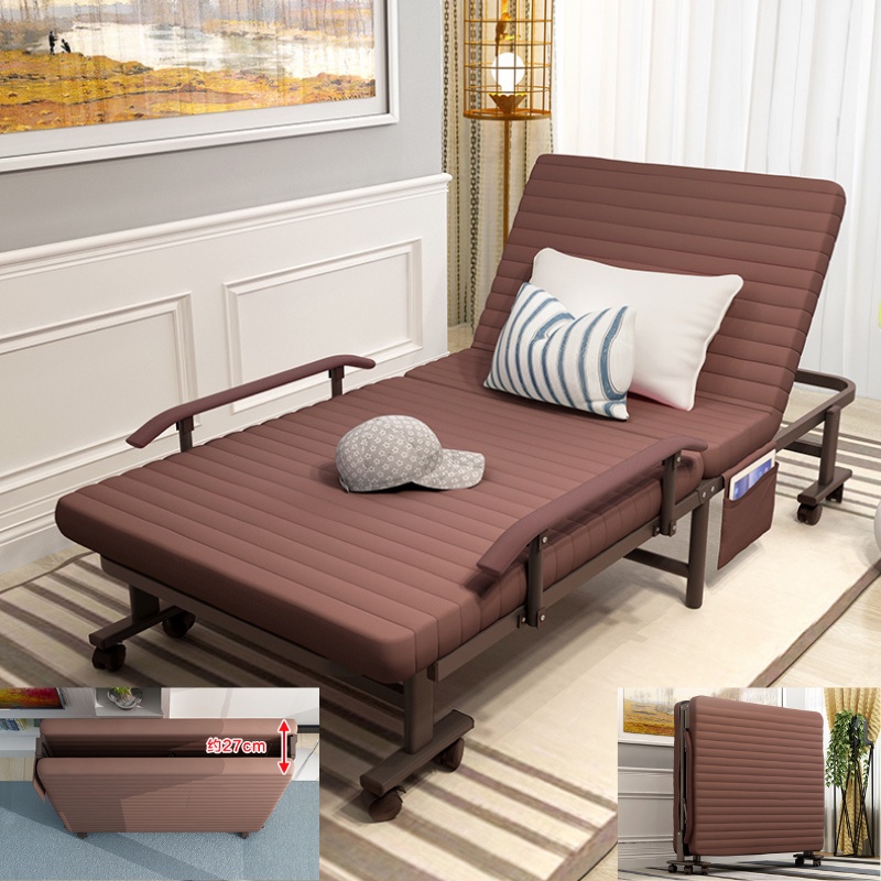 Foldable Easy Storing Office Home Bed Sofa Recliner Sleep Nap 