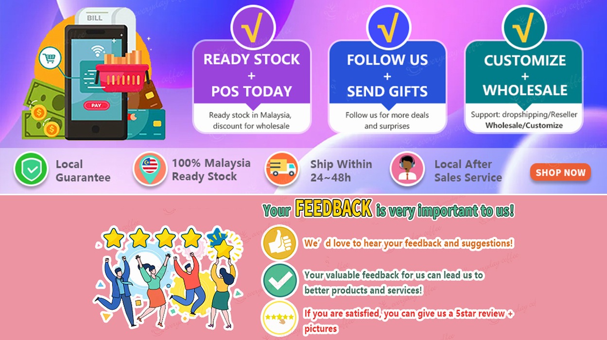 Everyday Coffee, Online Shop Shopee Malaysia