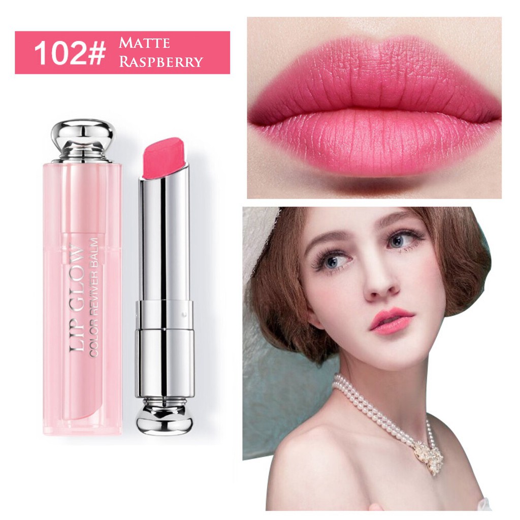 Dior Lip Glow 102 Matte Raspberry 