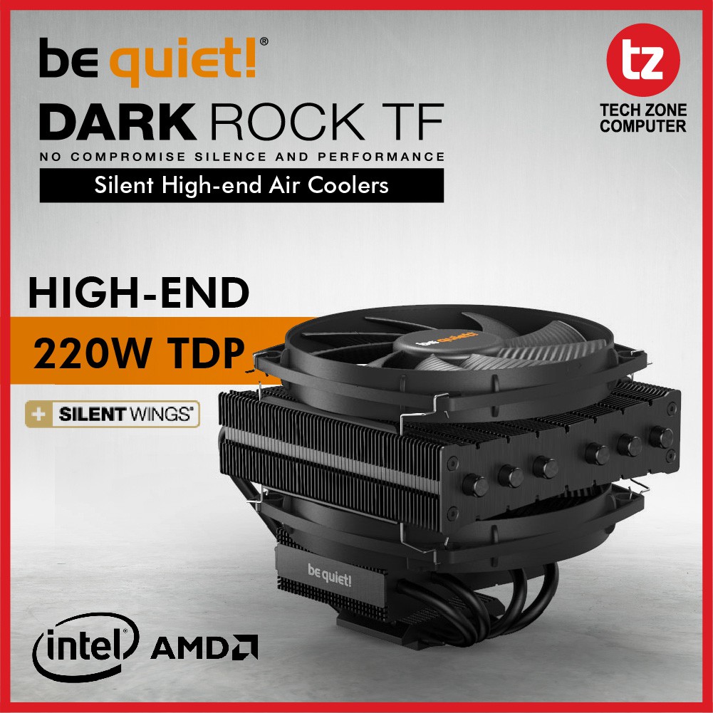 Be quiet! DARK ROCK TF No Compromise Silence and Performance CPU Cooler ( BQ-BK020 )