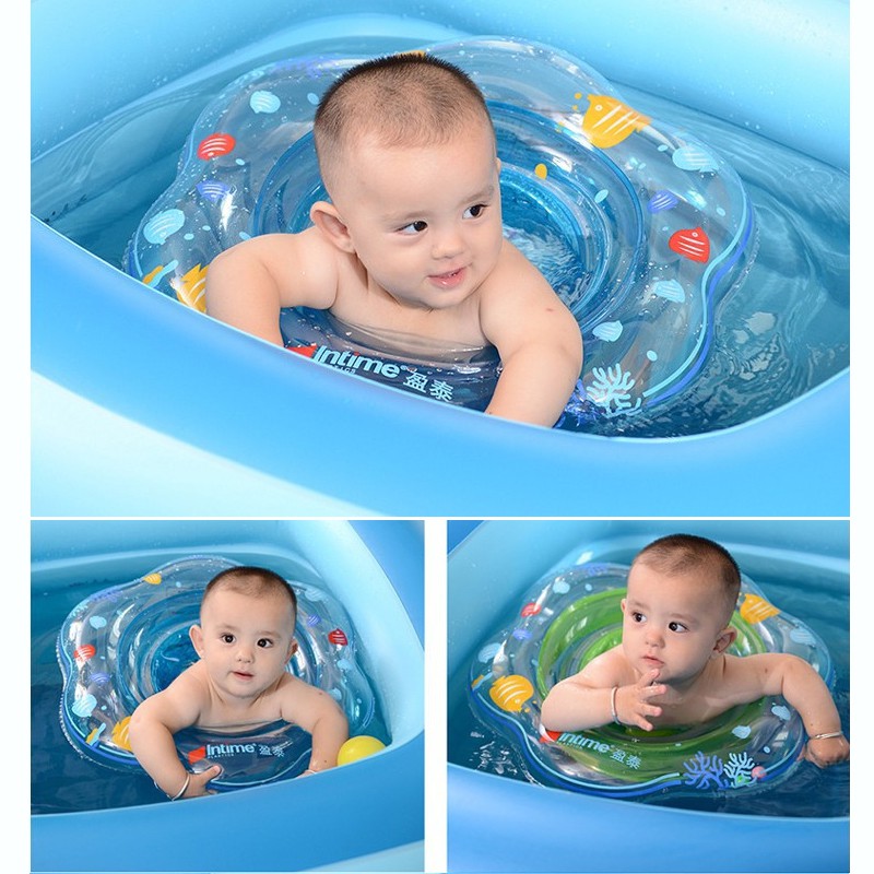 baby sit in swim ring