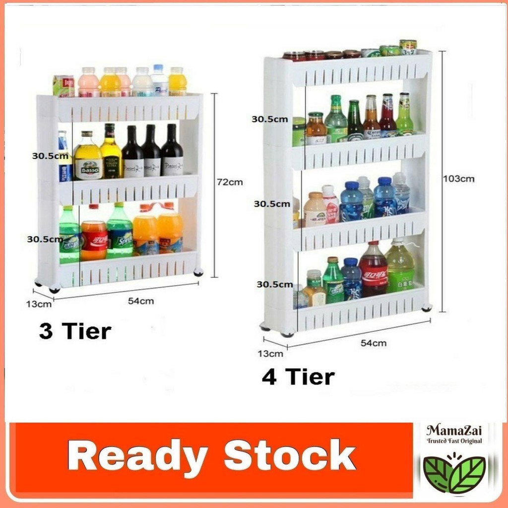 promo murah!! rak simpan barang dapur beroda kitchen rack storage