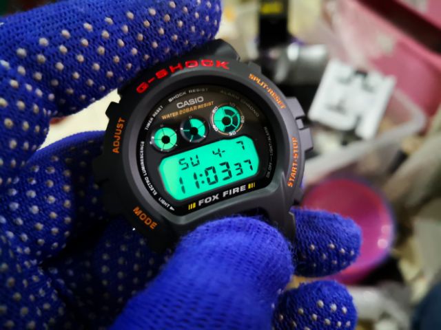 G Shock Dw 6900b 9 Fox Fire Japan Set Shopee Malaysia