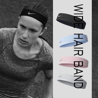 Nike Reflective Logo Non-slip Dri-Fit Headband - Running Fitness Workout Gym Sports Yoga Headband/Hairband