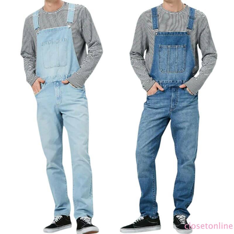 bib denim overalls