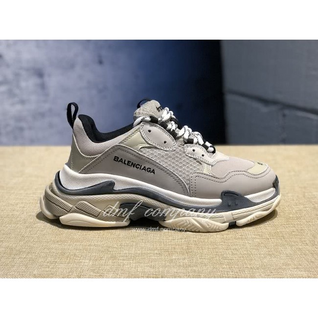 balenciaga triple s grey