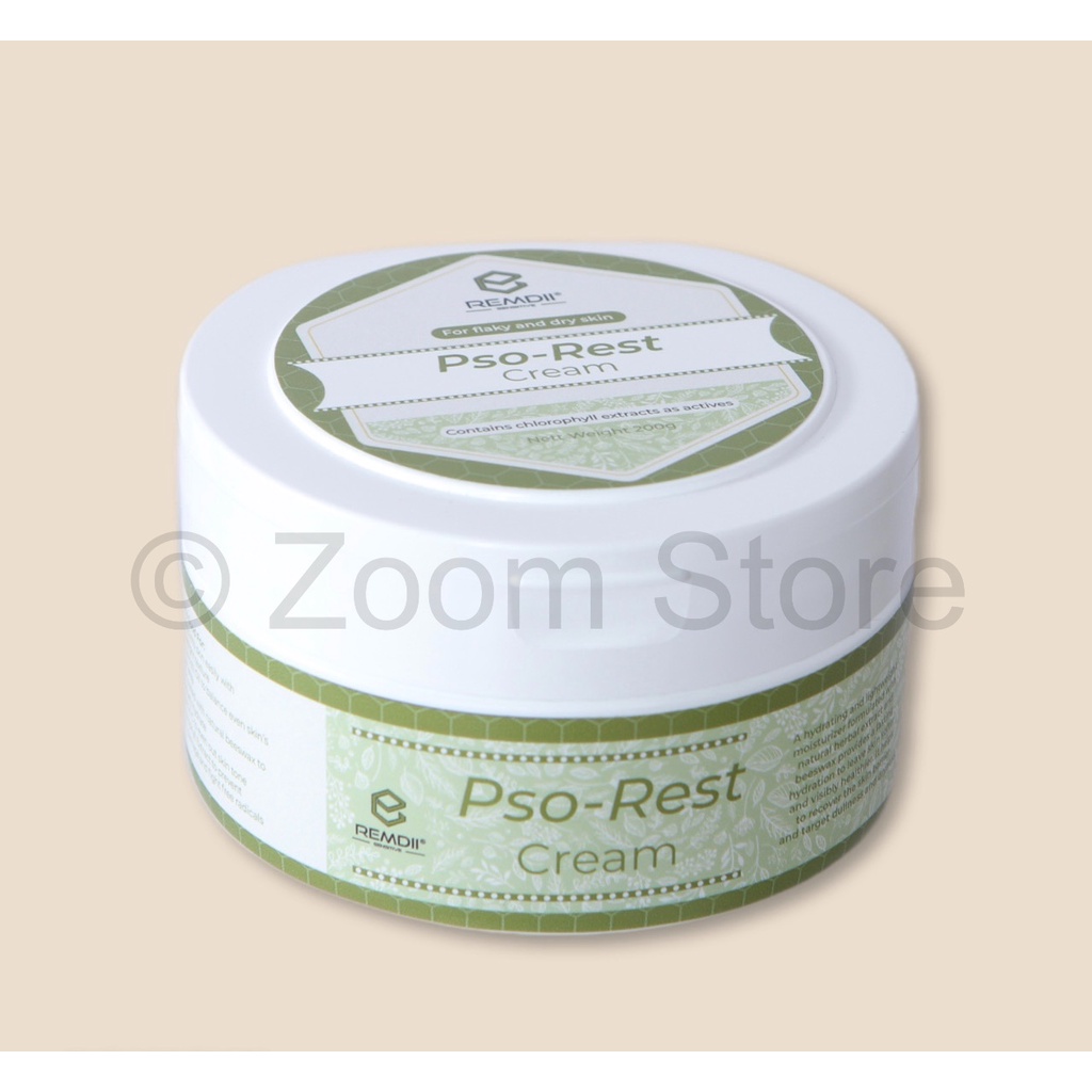 Remdii Pso-Rest Cream Psoriasis Flaky Dry Scaly Skin Plant Based ...