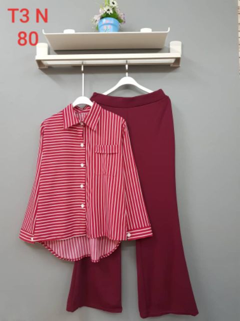Buy Hot Price Set Palazzo Sekali Seluar N Baju Free Ship Seetracker Malaysia