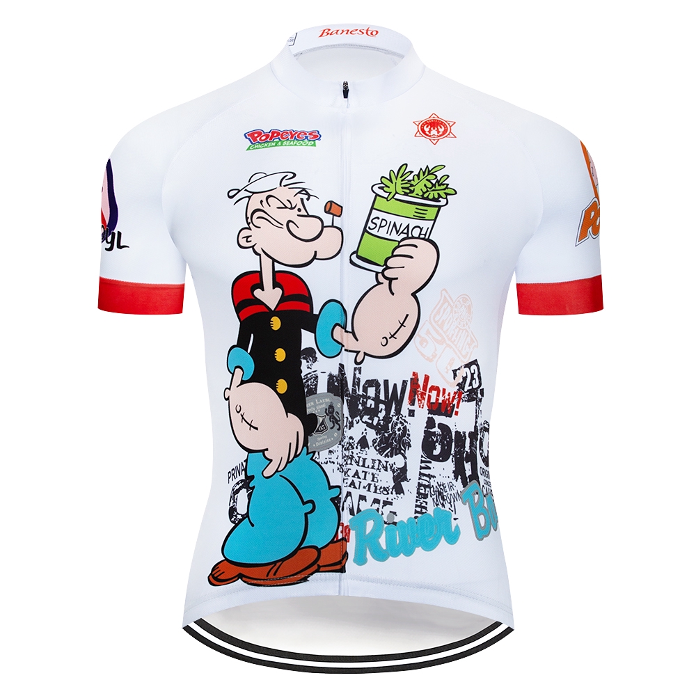 popeye cycling jersey