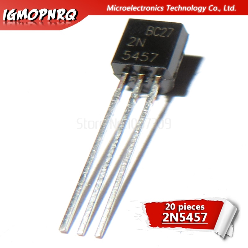 10pcs 2N5457 5457 TO92 JFET NChannel Transistor General Purpose