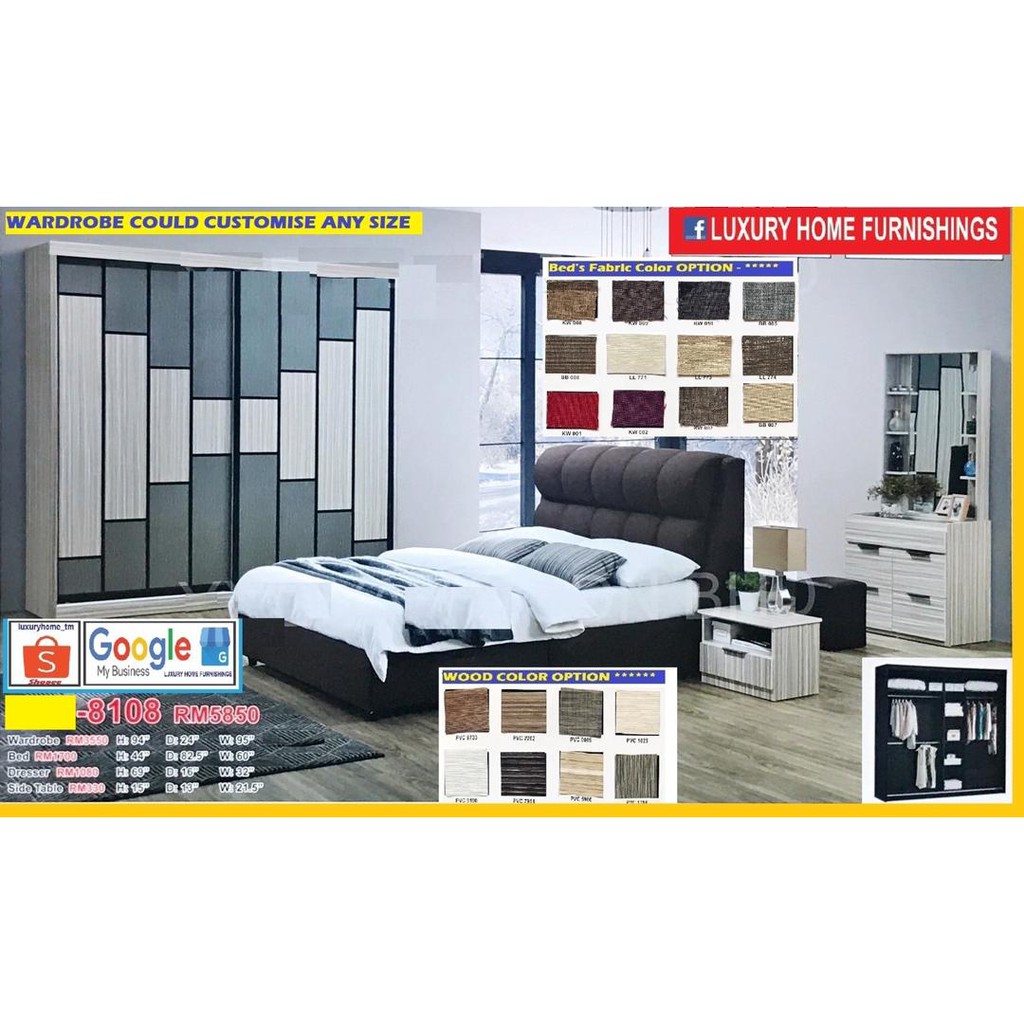 MALAYSIA BED FULL SET(30% DISCOUNT OFFER) | Shopee Malaysia