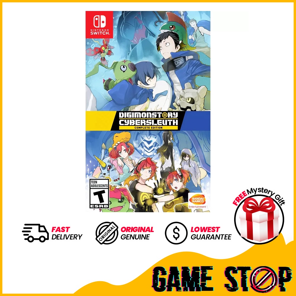 Nsw Switch Digimon Story Cyber Sleuth Complete Edition English Version Shopee Malaysia