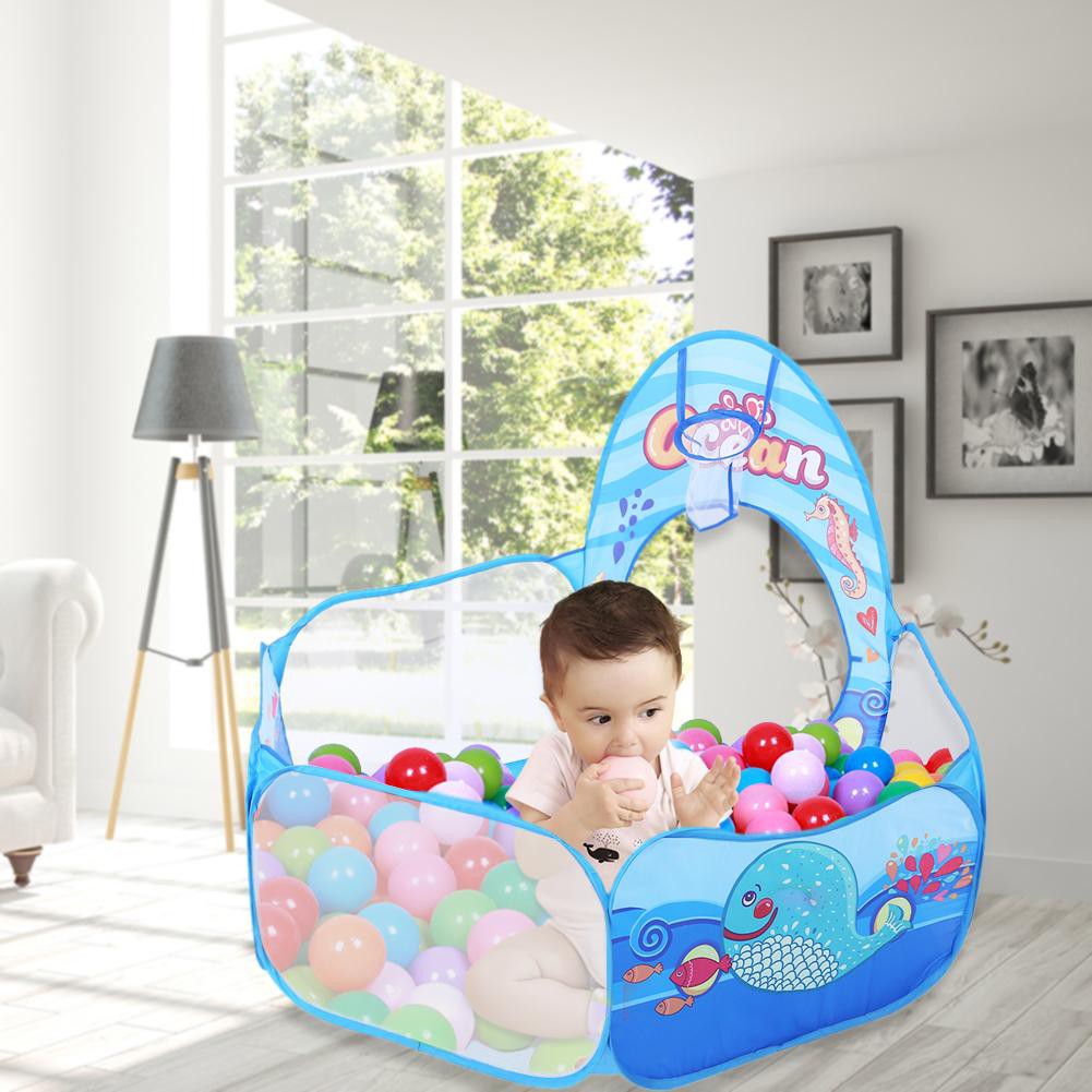 baby ball pit and tunnel