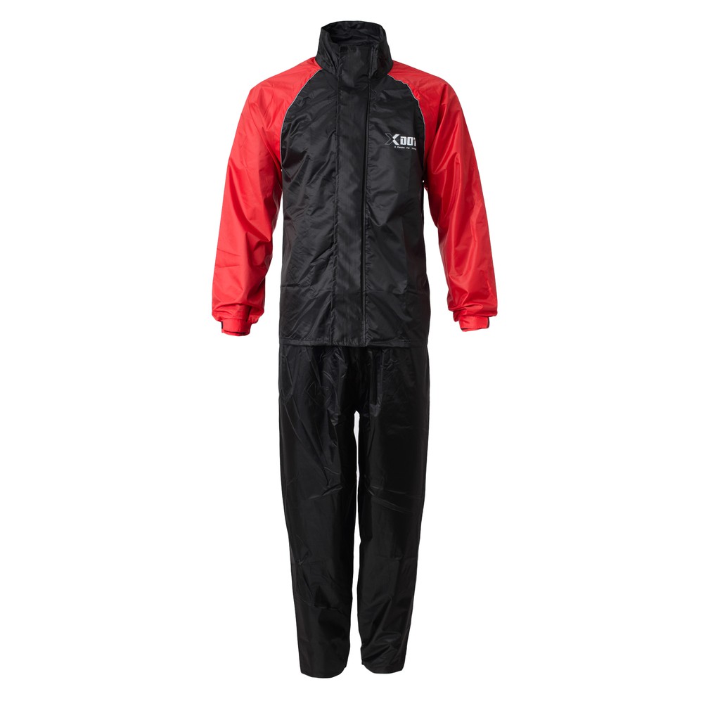 Raincoat Motorcycle XDOT RC03 RainTech (RED) Shopee Malaysia