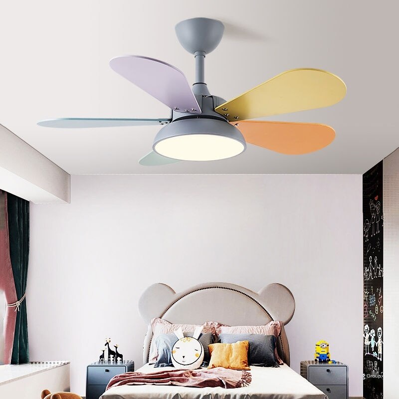 Room Fan Style Ceiling Lamp Zr5c, Boys Room Ceiling Fan