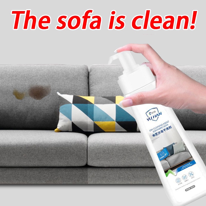 【Shipped In Malaysia】YuHan® Sofa & Fabric Cloth Dry Cleaner sofa cleaning spray sofa fabric cleaner spray fabric sofa cleaner multi purpose cleaner spray multipurpose foam cleaner