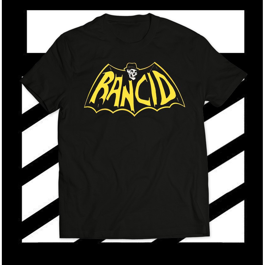 Batman LOGO RANCID BAND Music T-Shirt | Shopee Malaysia