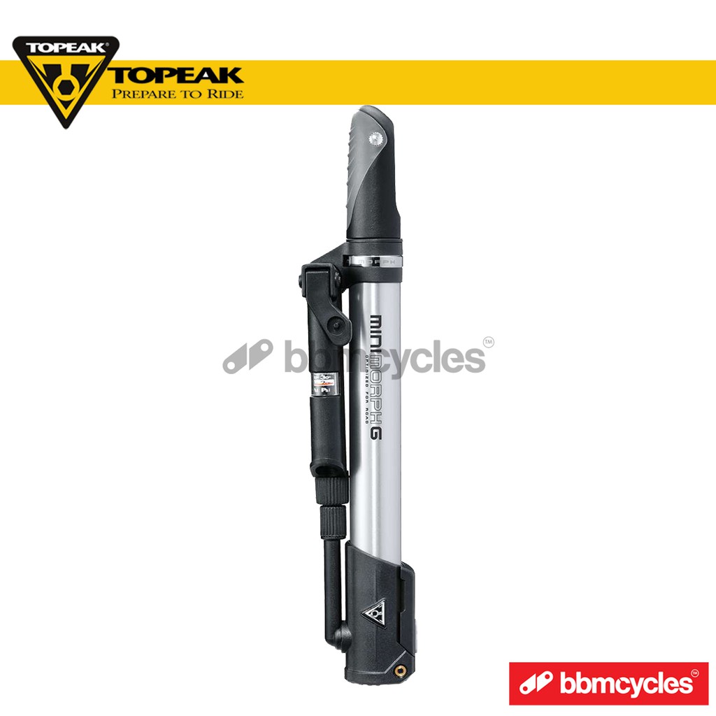 topeak mini morph pump with gauge